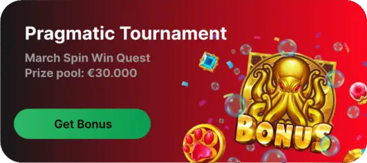 Tournoi Pragmatic Play sur Betify : 30 000 € de prize pool à gagner sur la Spin Win Quest