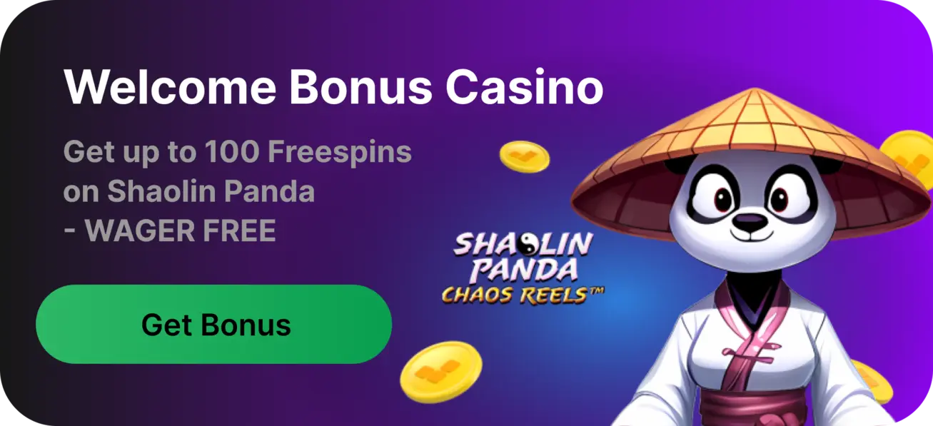 Bonus de bienvenue Betify : jusqu’à 100 free spins sans wager sur la machine à sous Shaolin Panda